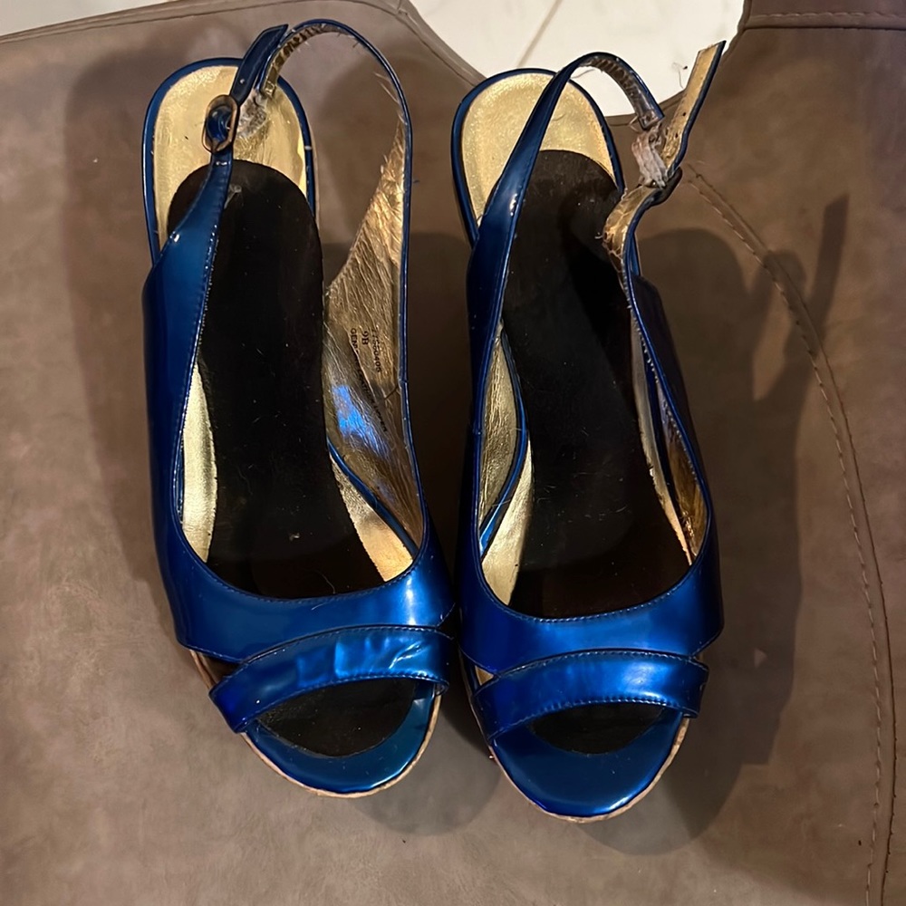 Leather upper sandals